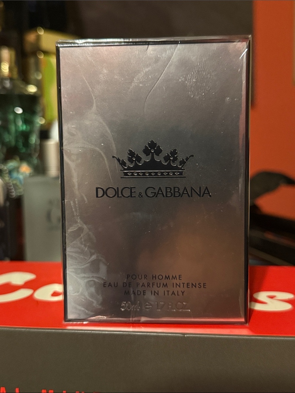 Dolce & Gabbana King 👑 — EDP Intense Men’s 50ml 1.7oz Perfect Travel 🧳 Size New. - Picture 5 of 6